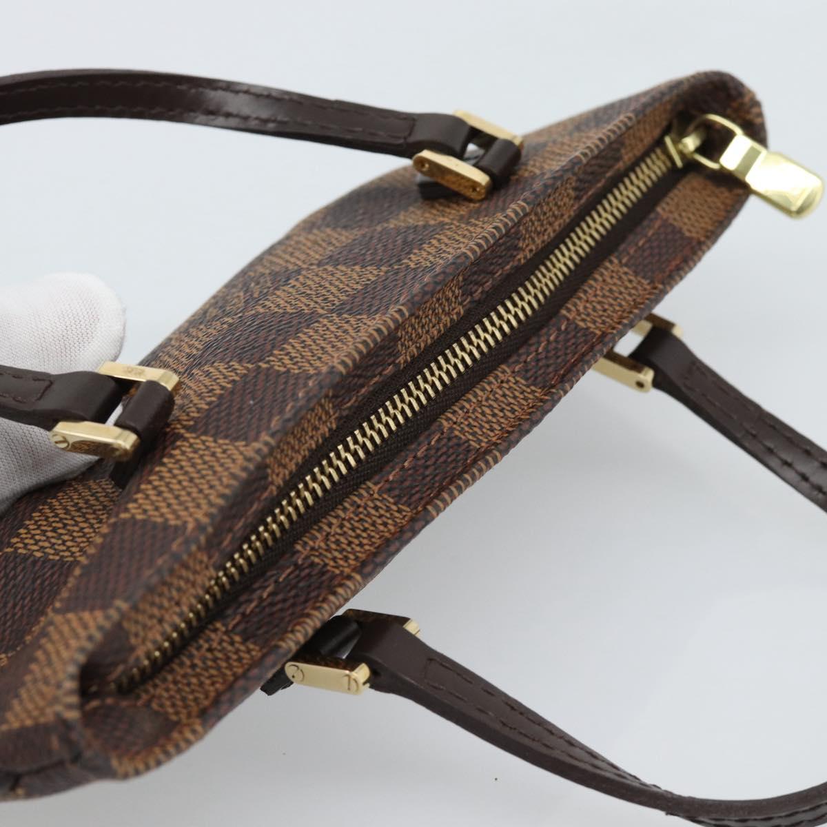 LOUIS VUITTON Damier Ebene Manosque GM Accessory Pouch N51120 LV Auth 186138A