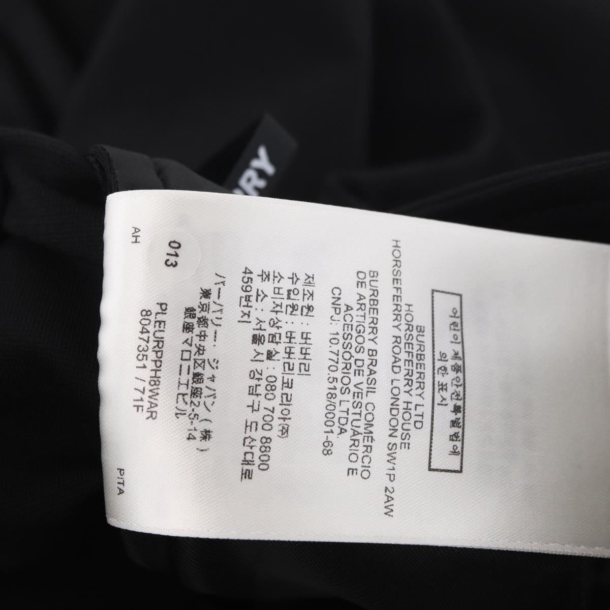 BURBERRY Pants Rayon Black Auth 186149M