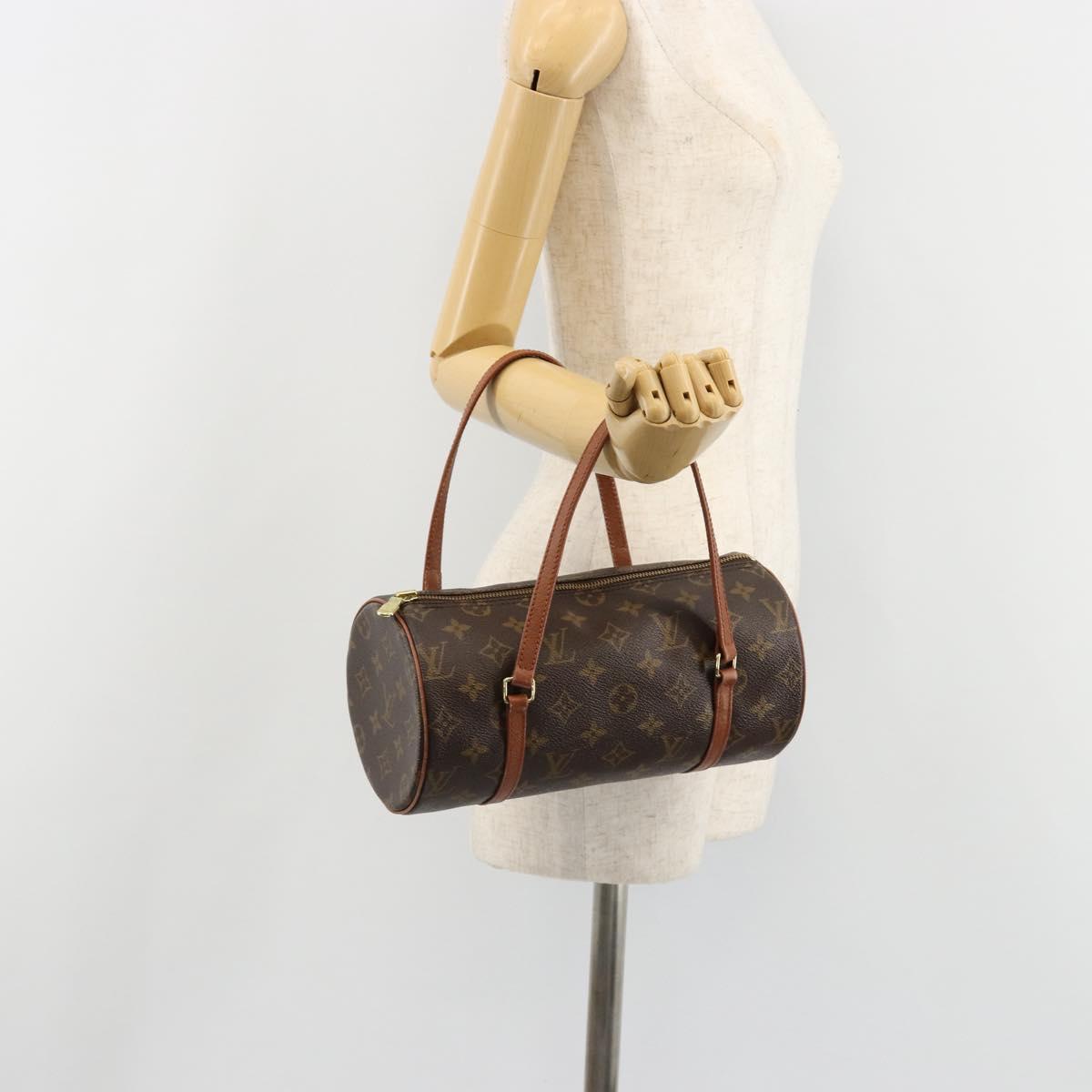 LOUIS VUITTON Monogram Papillon 26 Hand Bag M51386 LV Auth 186169V