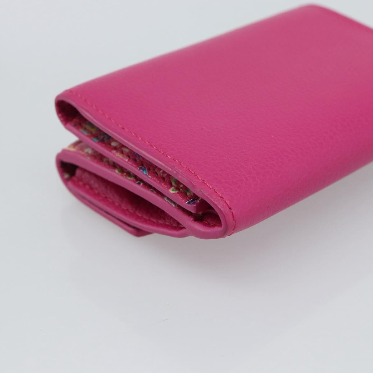 LOUIS VUITTON Portefeuille Rock Mini Wallet Leather Pink M81886 LV Auth 186174M