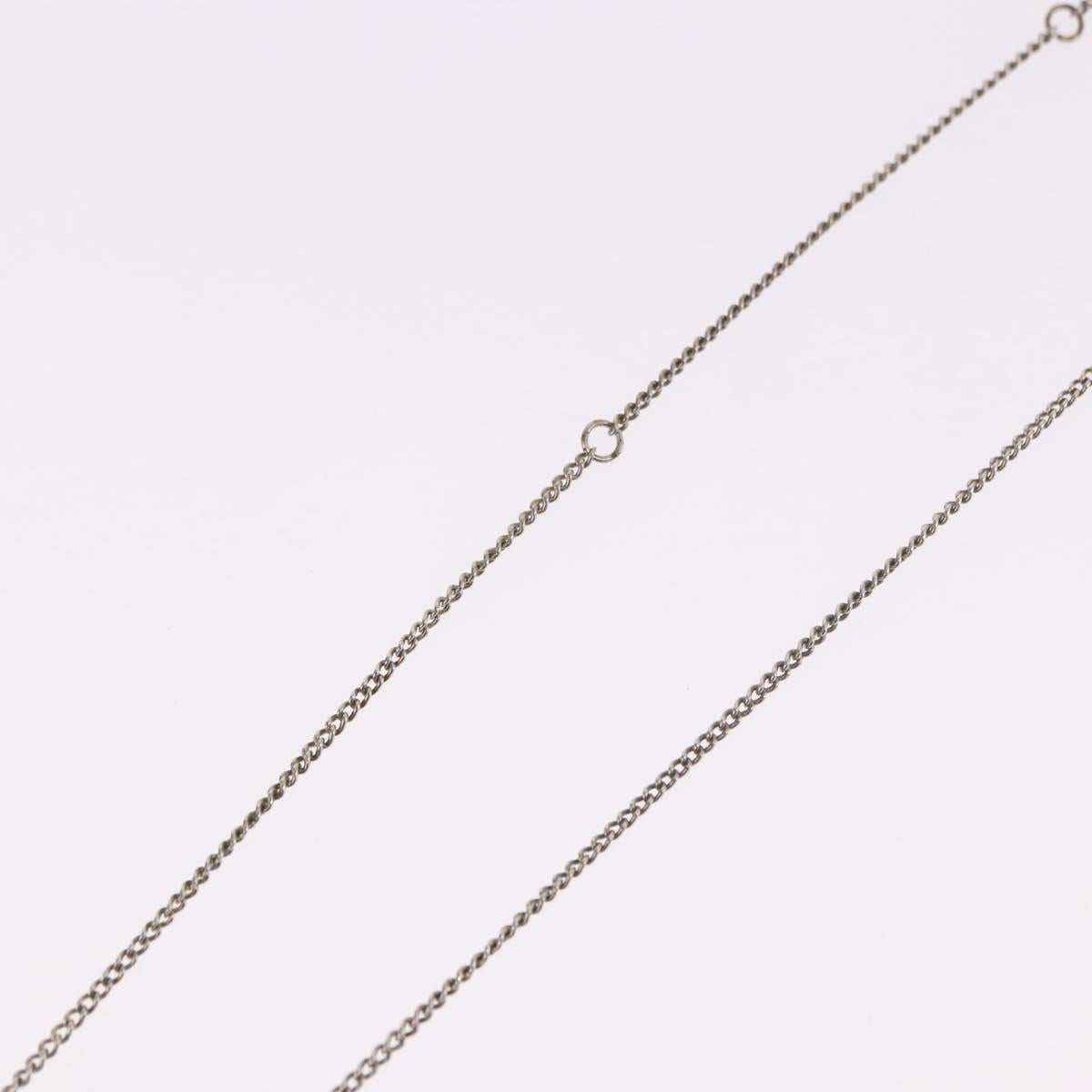 LOUIS VUITTON Ring Necklace metal Silver M62485 LV Auth 186175