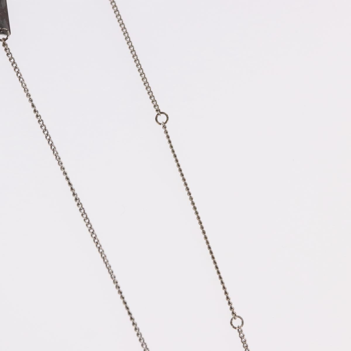 LOUIS VUITTON Ring Necklace metal Silver M62485 LV Auth 186175