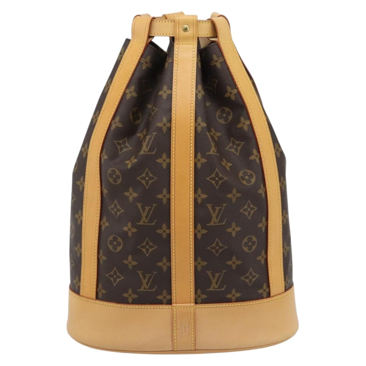 LOUIS VUITTON Monogram Randonnee PM Shoulder Bag M42243 LV Auth 186184SAM
