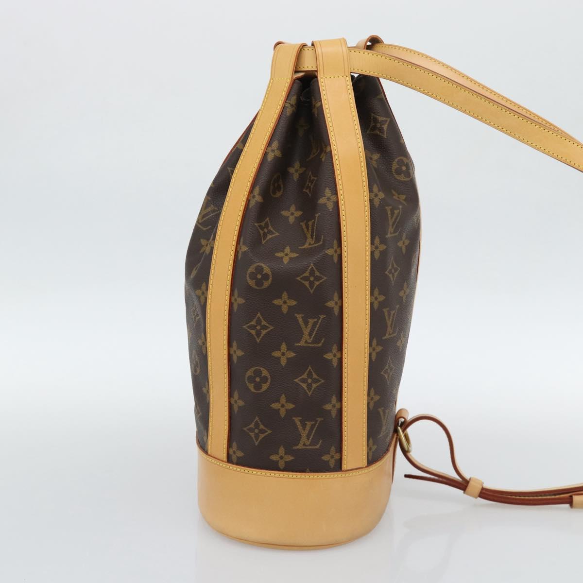 LOUIS VUITTON Monogram Randonnee PM Shoulder Bag M42243 LV Auth 186184SAM