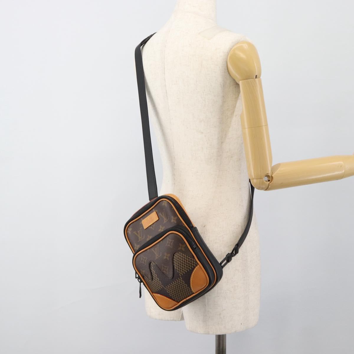 LOUIS VUITTON Damier Giant Amazon Sling Bag Bag Brown N40379 LV Auth 186187SM