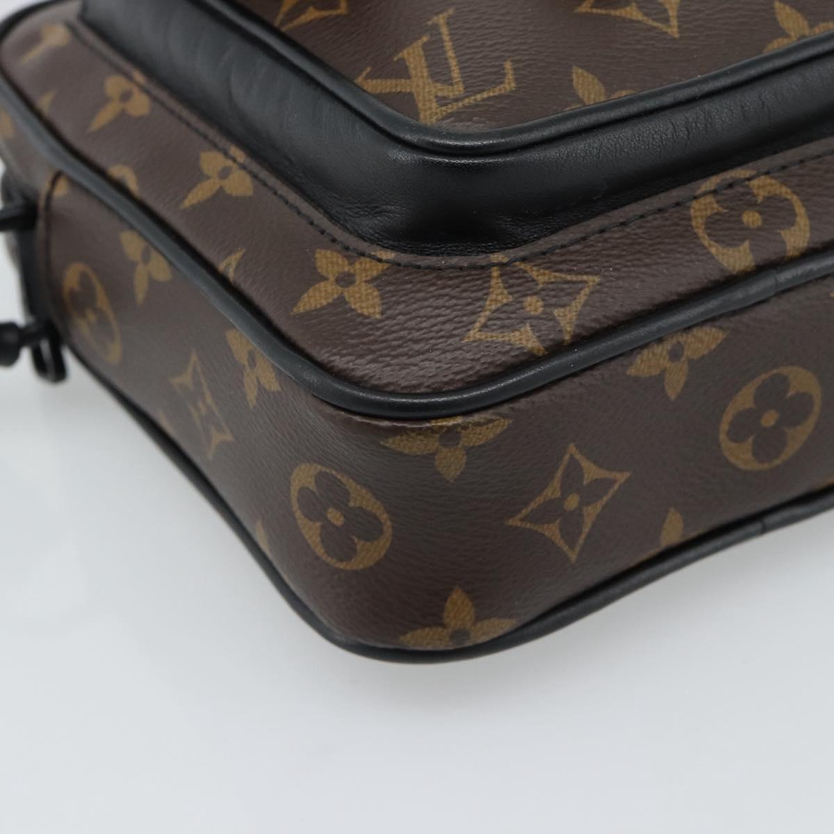 LOUIS VUITTON Macassar Christopher Wearable Wallet Bag M69404 LV Auth 186189V