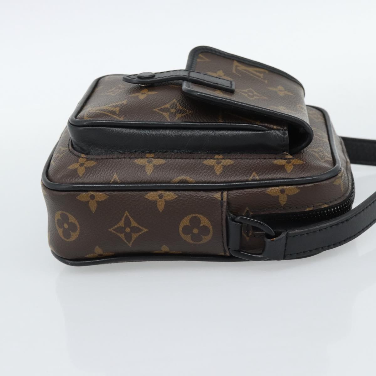LOUIS VUITTON Macassar Christopher Wearable Wallet Bag M69404 LV Auth 186189V