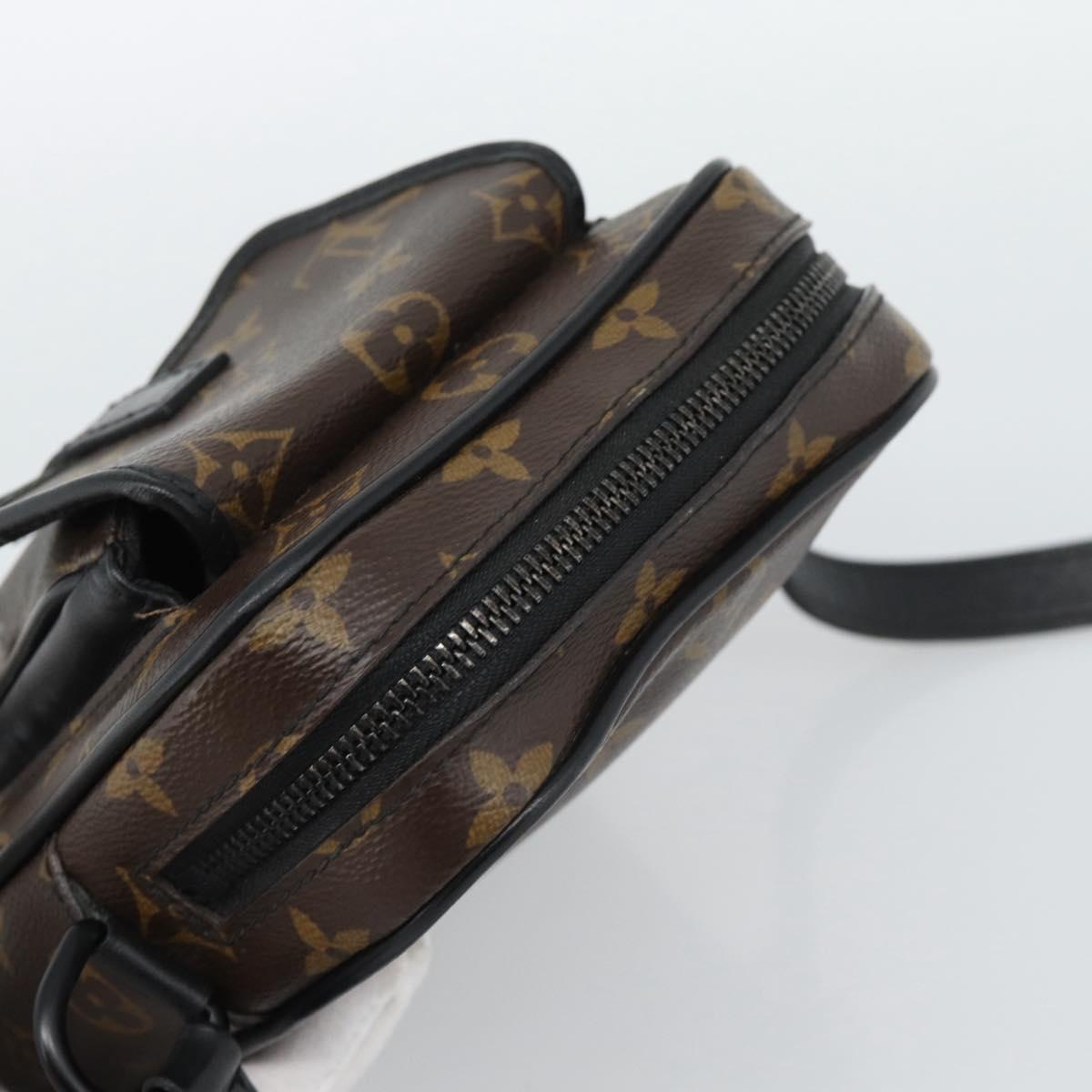 LOUIS VUITTON Macassar Christopher Wearable Wallet Bag M69404 LV Auth 186189V