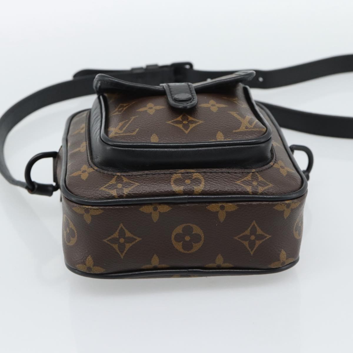 LOUIS VUITTON Macassar Christopher Wearable Wallet Bag M69404 LV Auth 186189V