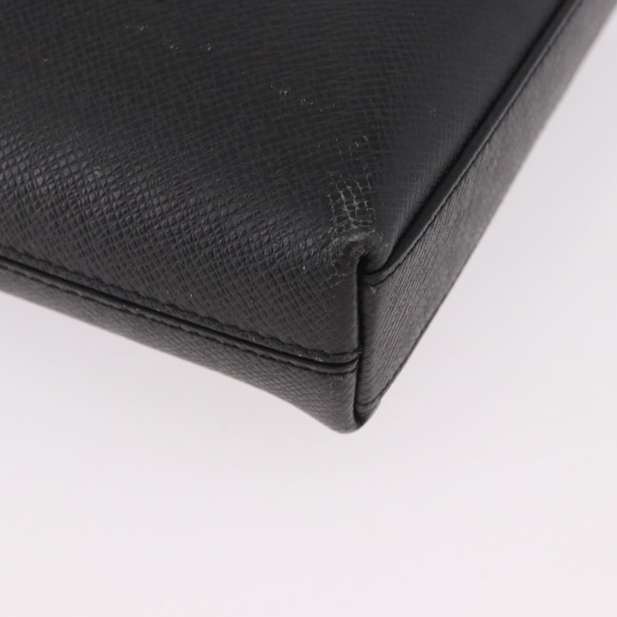 LOUIS VUITTON Taiga Pochette Grigori Shoulder Bag Ardoise M32712 LV Auth 186206A