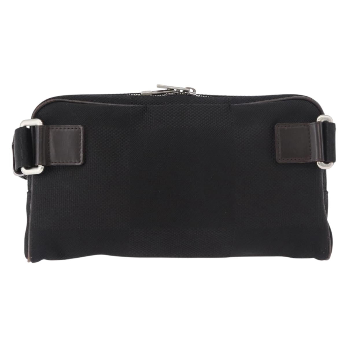 LOUIS VUITTON Damier Geant Acrobat Shoulder Bag Canvas Black M93620 Auth 186207A