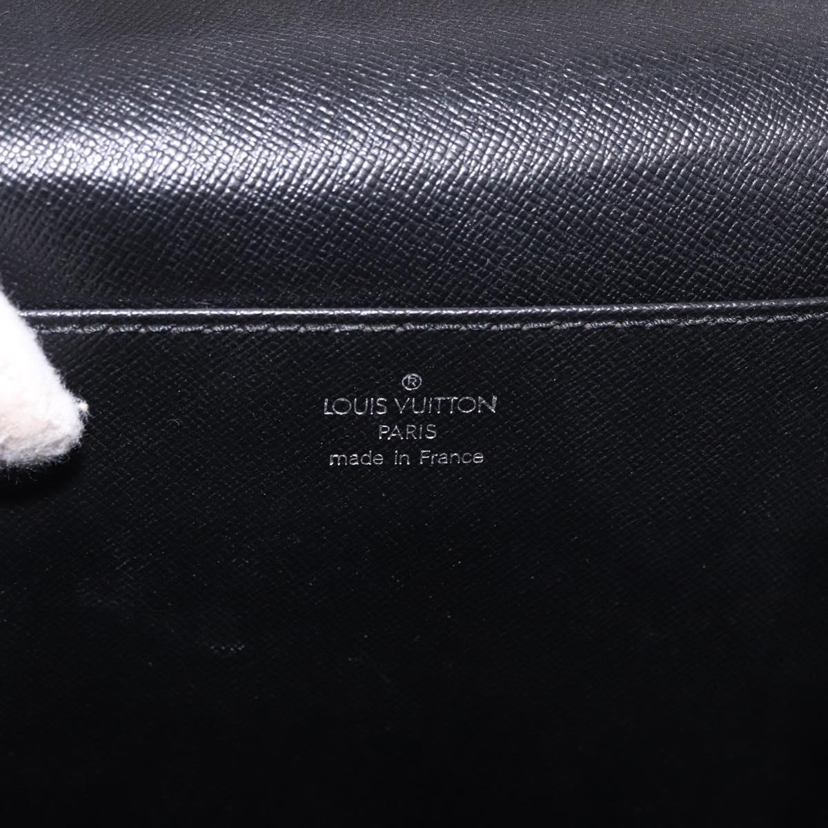 LOUIS VUITTON Taiga Serviette Moskova Business Bag Ardoise M30032 Auth 186217
