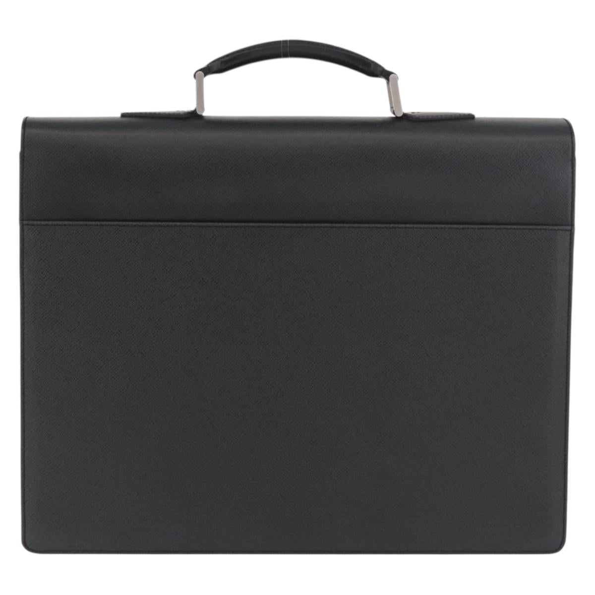 LOUIS VUITTON Taiga Serviette Moskova Business Bag Ardoise M30032 Auth 186217