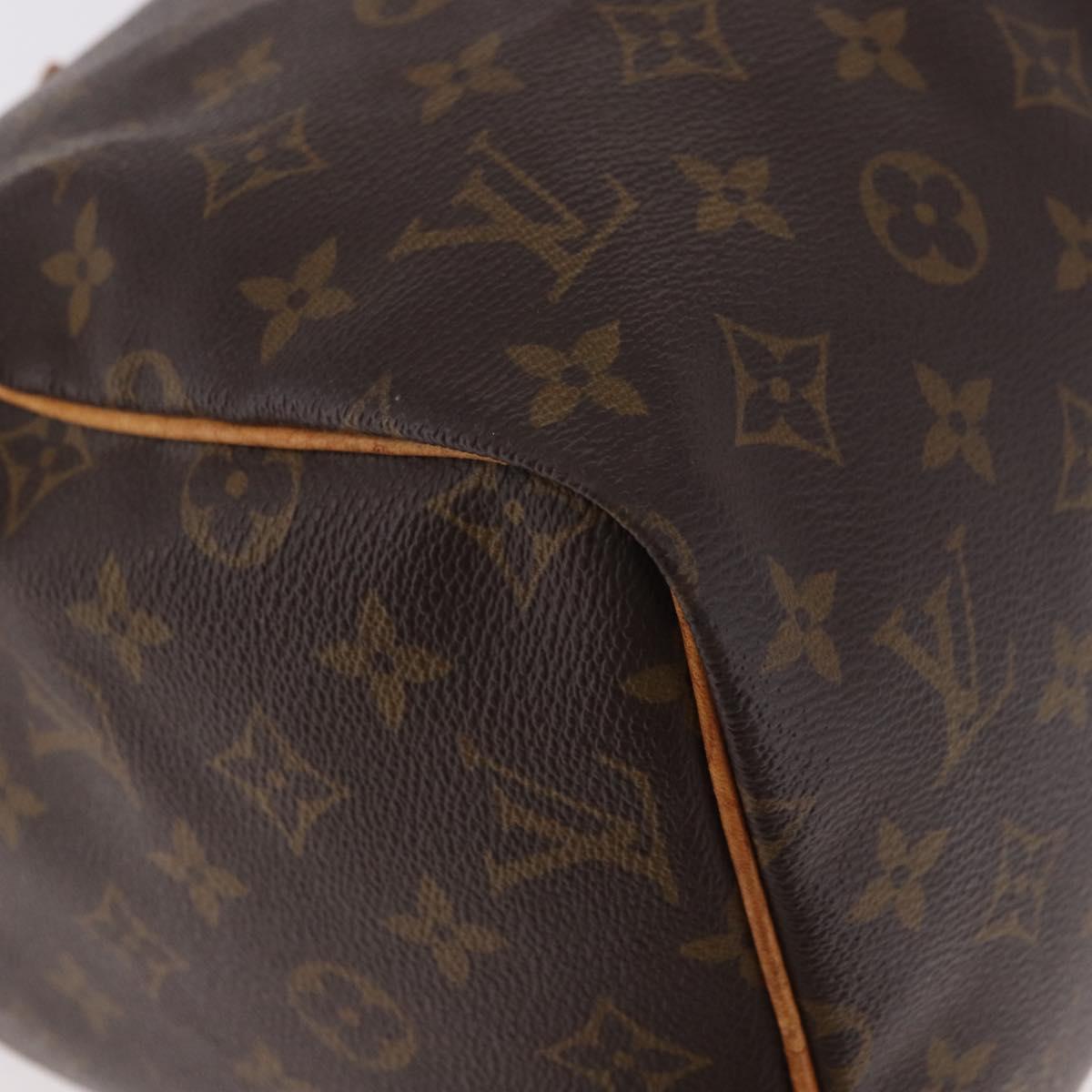 LOUIS VUITTON Monogram Speedy 30 Hand Bag M41526 LV Auth 186218A