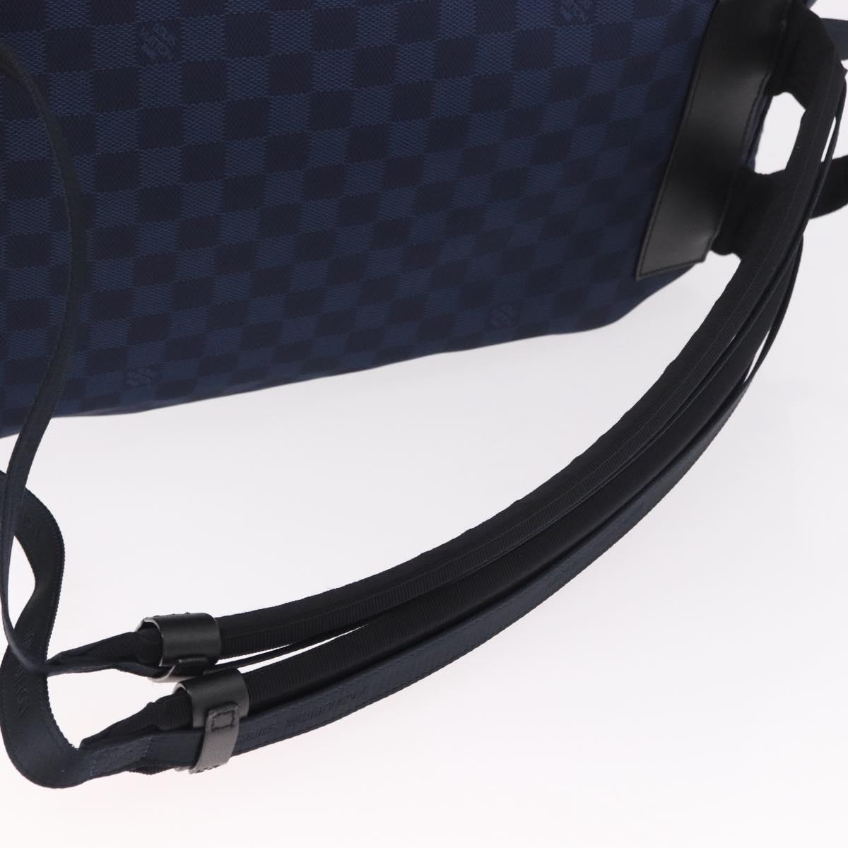 LOUIS VUITTON LV Cup Ostro Backpack Navy N41252 LV Auth 186221M