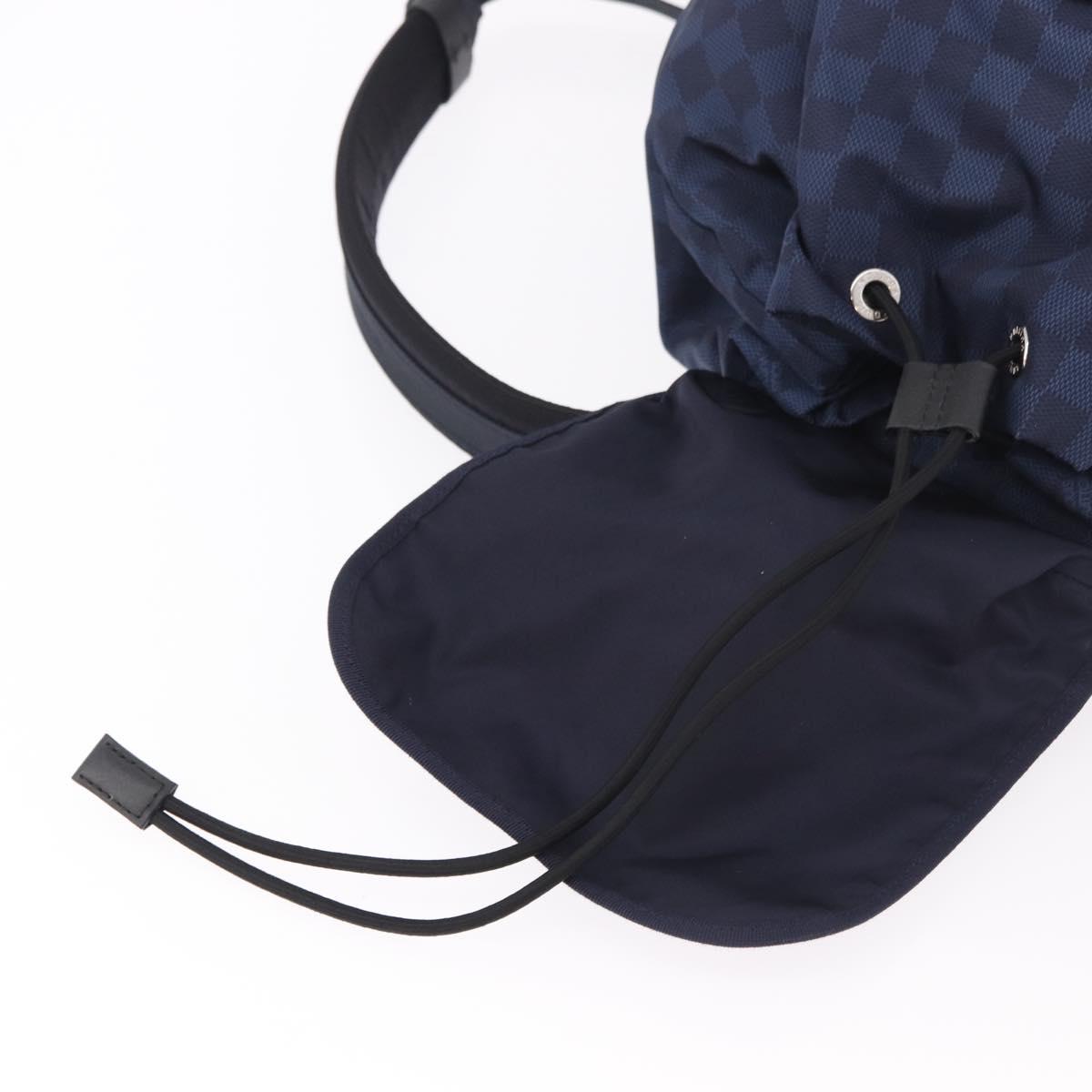 LOUIS VUITTON LV Cup Ostro Backpack Navy N41252 LV Auth 186221M