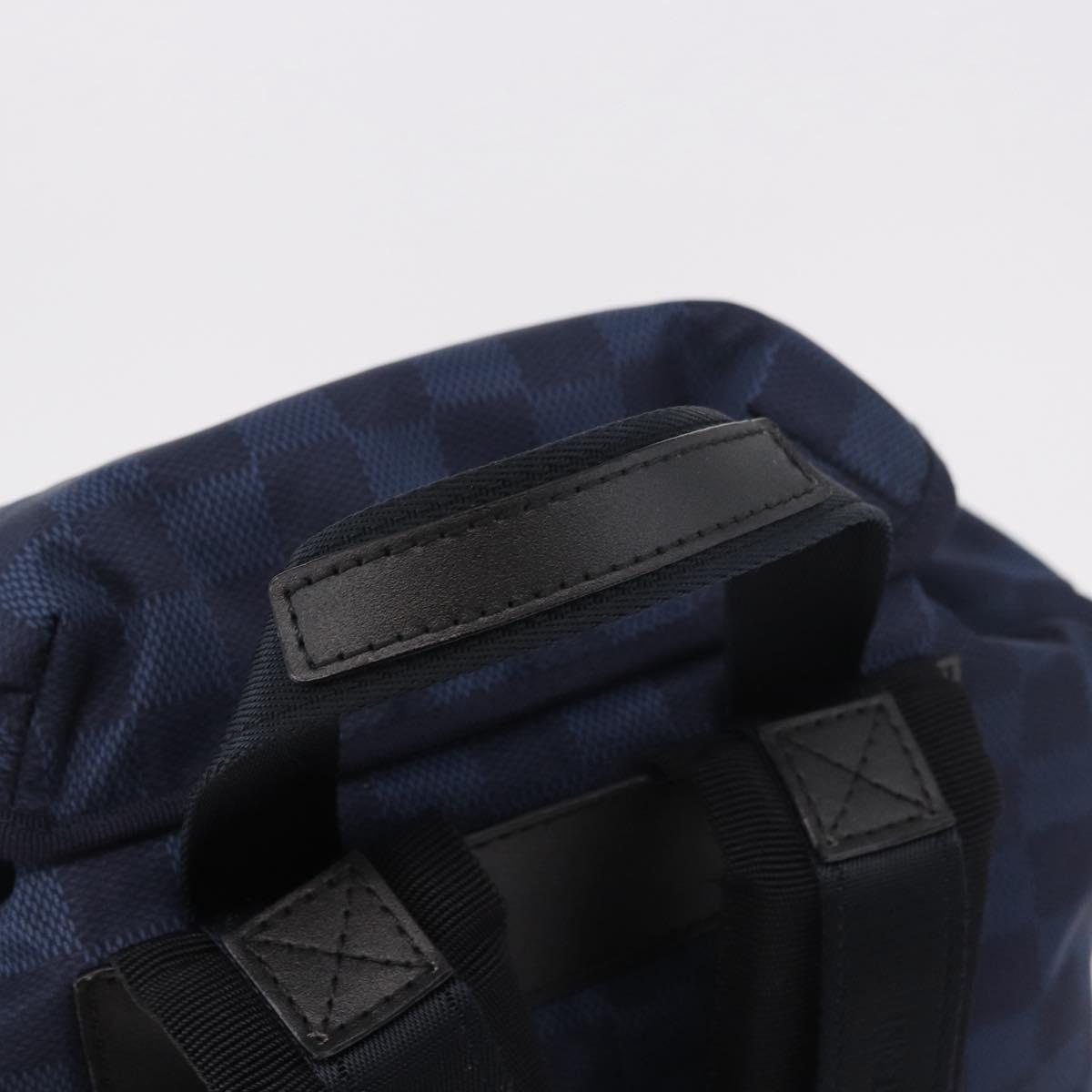 LOUIS VUITTON LV Cup Ostro Backpack Navy N41252 LV Auth 186221M