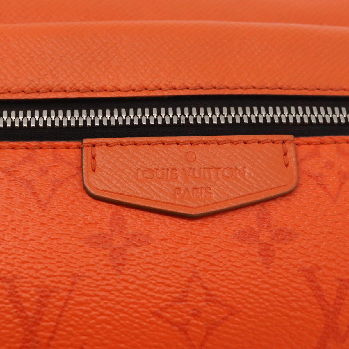 LOUIS VUITTON Tiger Lama Monogram Bum Bag Outdoor Bag Orange M30430 Auth 186224M