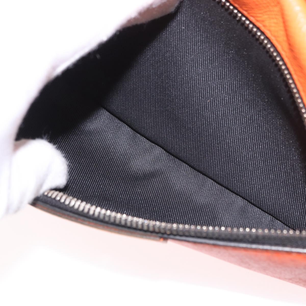 LOUIS VUITTON Tiger Lama Monogram Bum Bag Outdoor Bag Orange M30430 Auth 186224M