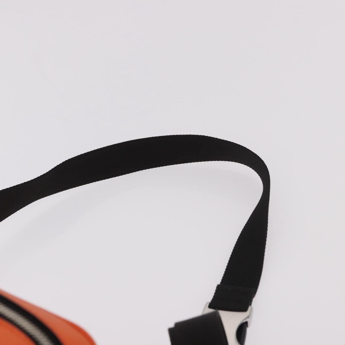 LOUIS VUITTON Tiger Lama Monogram Bum Bag Outdoor Bag Orange M30430 Auth 186224M