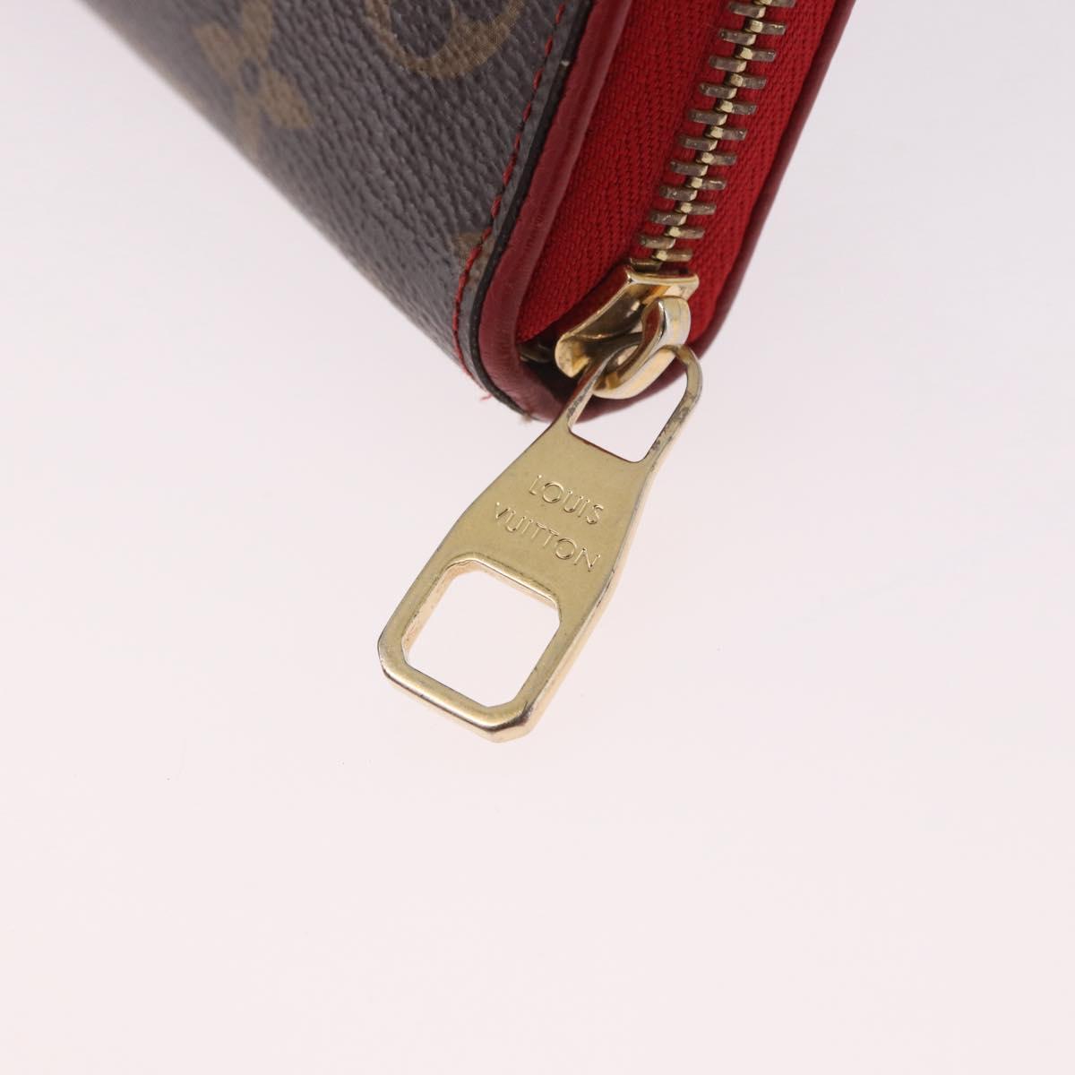 LOUIS VUITTON Monogram Zippy Wallet Tiro Long Wallet M61854 LV Auth 186231A