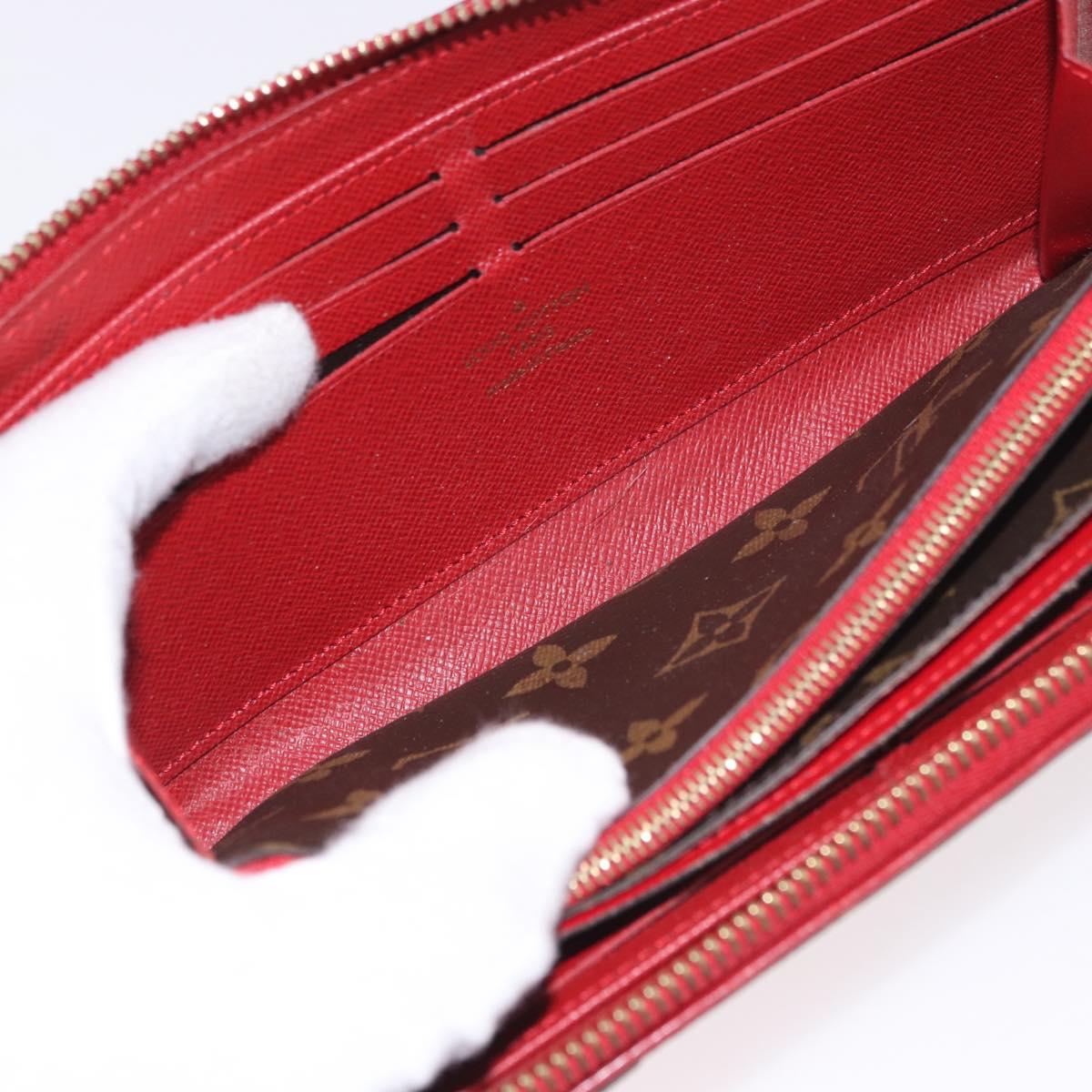 LOUIS VUITTON Monogram Zippy Wallet Tiro Long Wallet M61854 LV Auth 186231A
