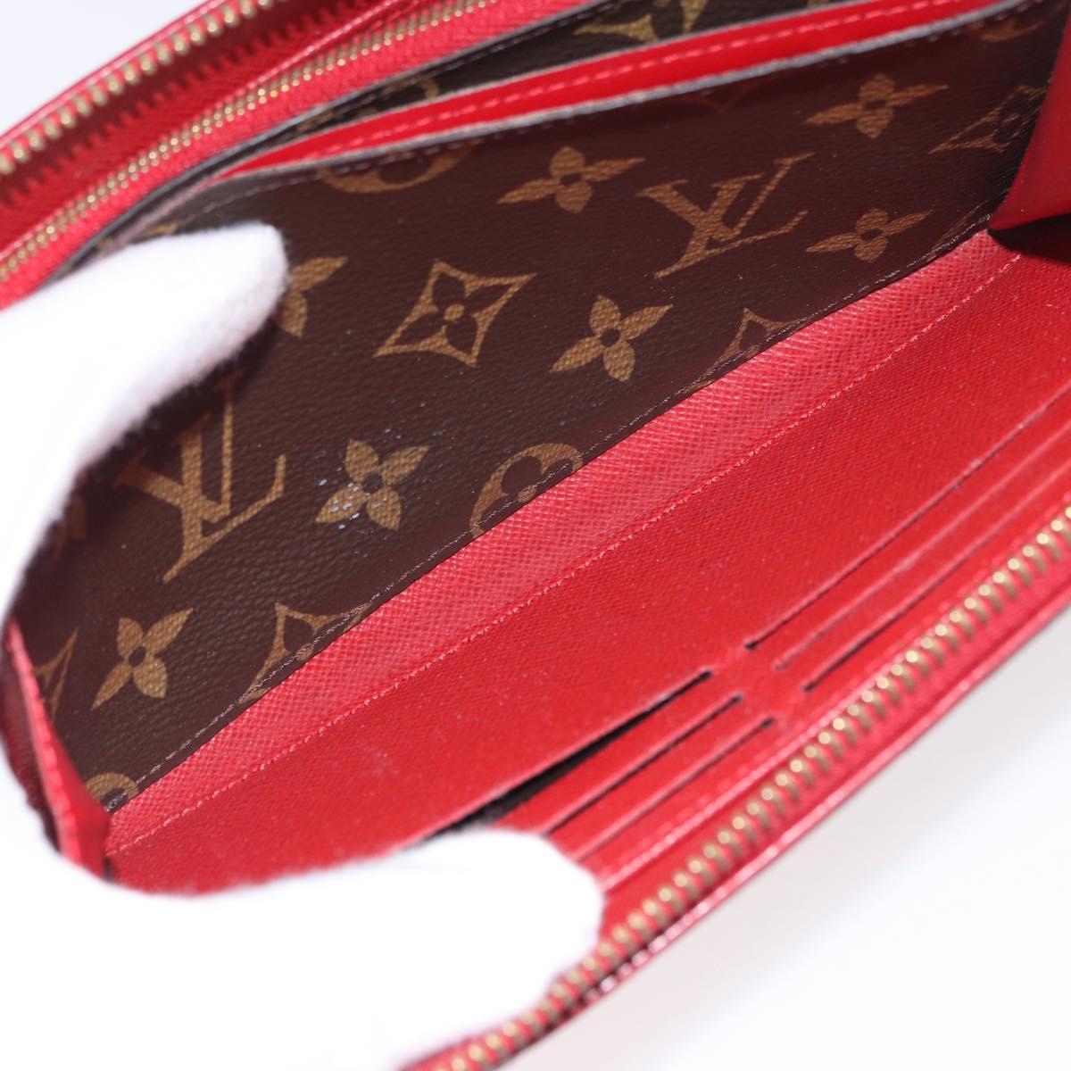 LOUIS VUITTON Monogram Zippy Wallet Tiro Long Wallet M61854 LV Auth 186231A