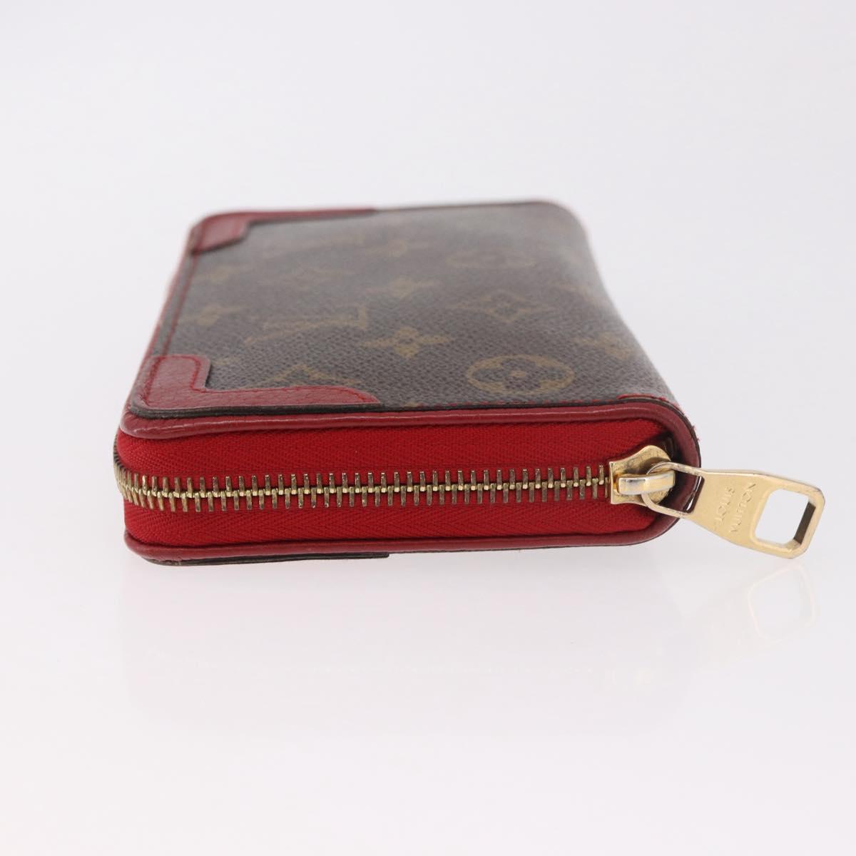 LOUIS VUITTON Monogram Zippy Wallet Tiro Long Wallet M61854 LV Auth 186231A