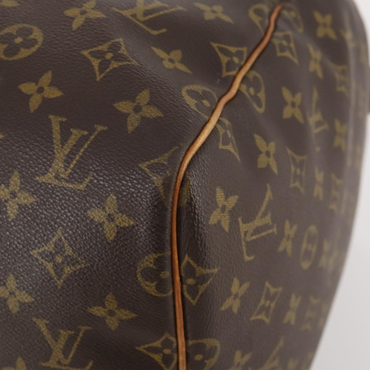 LOUIS VUITTON Monogram Keepall 55 Boston Bag M41424 LV Auth 186234A