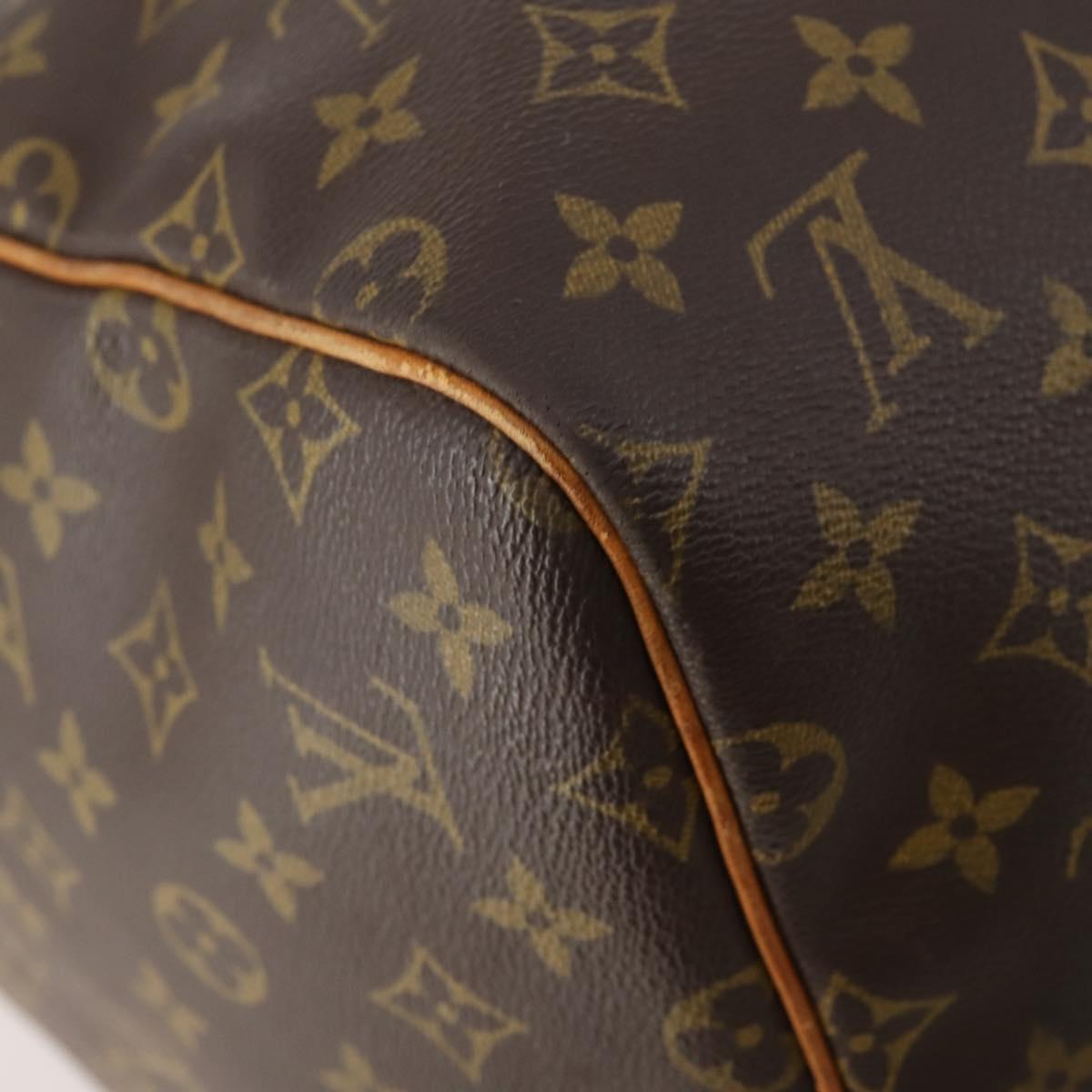 LOUIS VUITTON Monogram Keepall 55 Boston Bag M41424 LV Auth 186234A