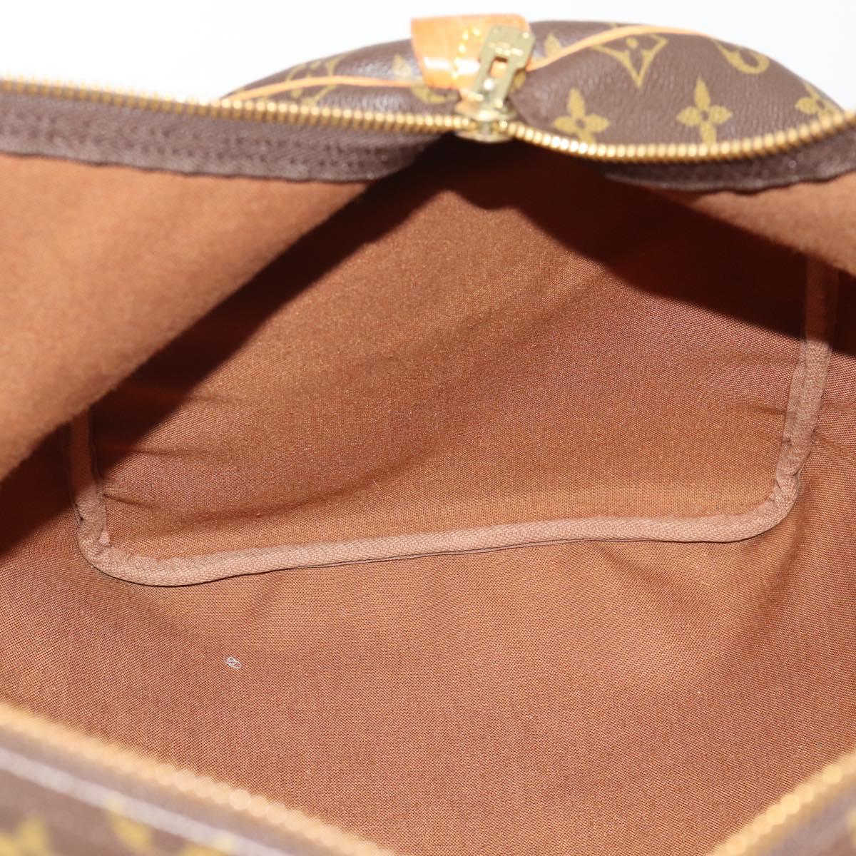 LOUIS VUITTON Monogram Keepall 55 Boston Bag M41424 LV Auth 186234A