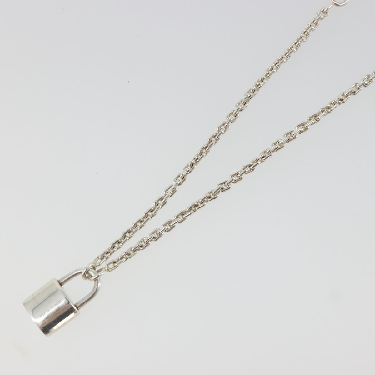 LOUIS VUITTON Bracelet Silver Lockit Bracelet Ag925 Silver Q95450 Auth 186237A