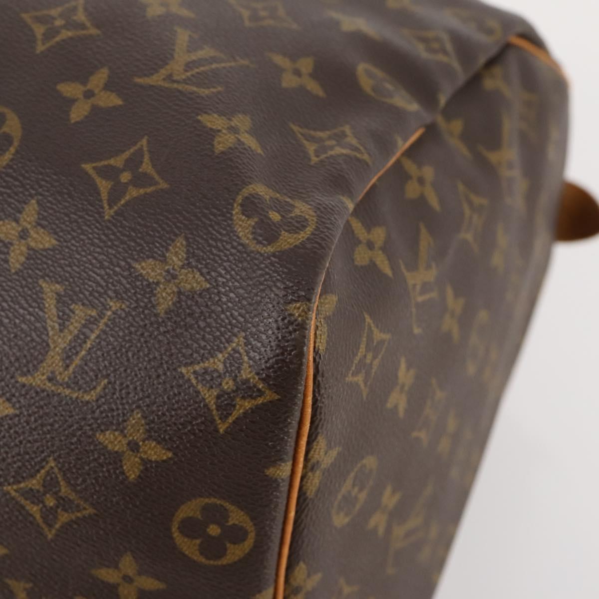 LOUIS VUITTON Monogram Keepall 50 Boston Bag M41426 LV Auth 186242A
