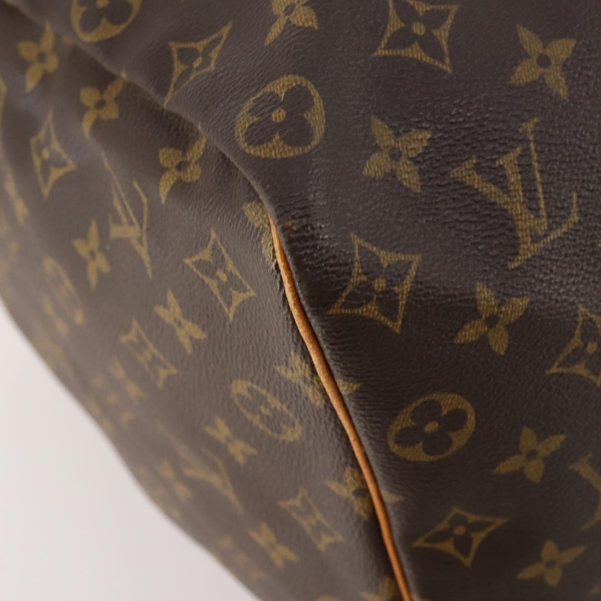LOUIS VUITTON Monogram Keepall 50 Boston Bag M41426 LV Auth 186242A