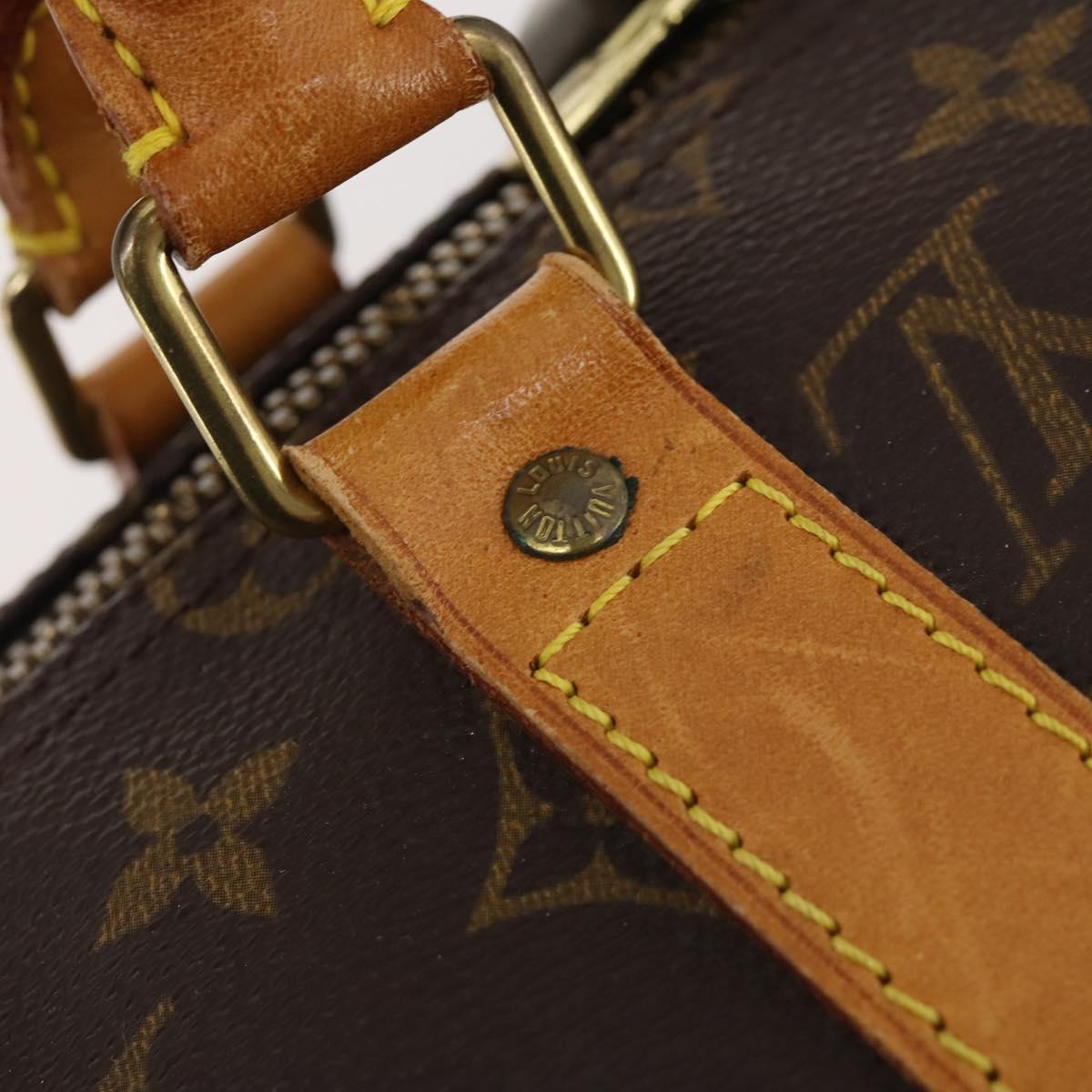 LOUIS VUITTON Monogram Keepall 50 Boston Bag M41426 LV Auth 186242A