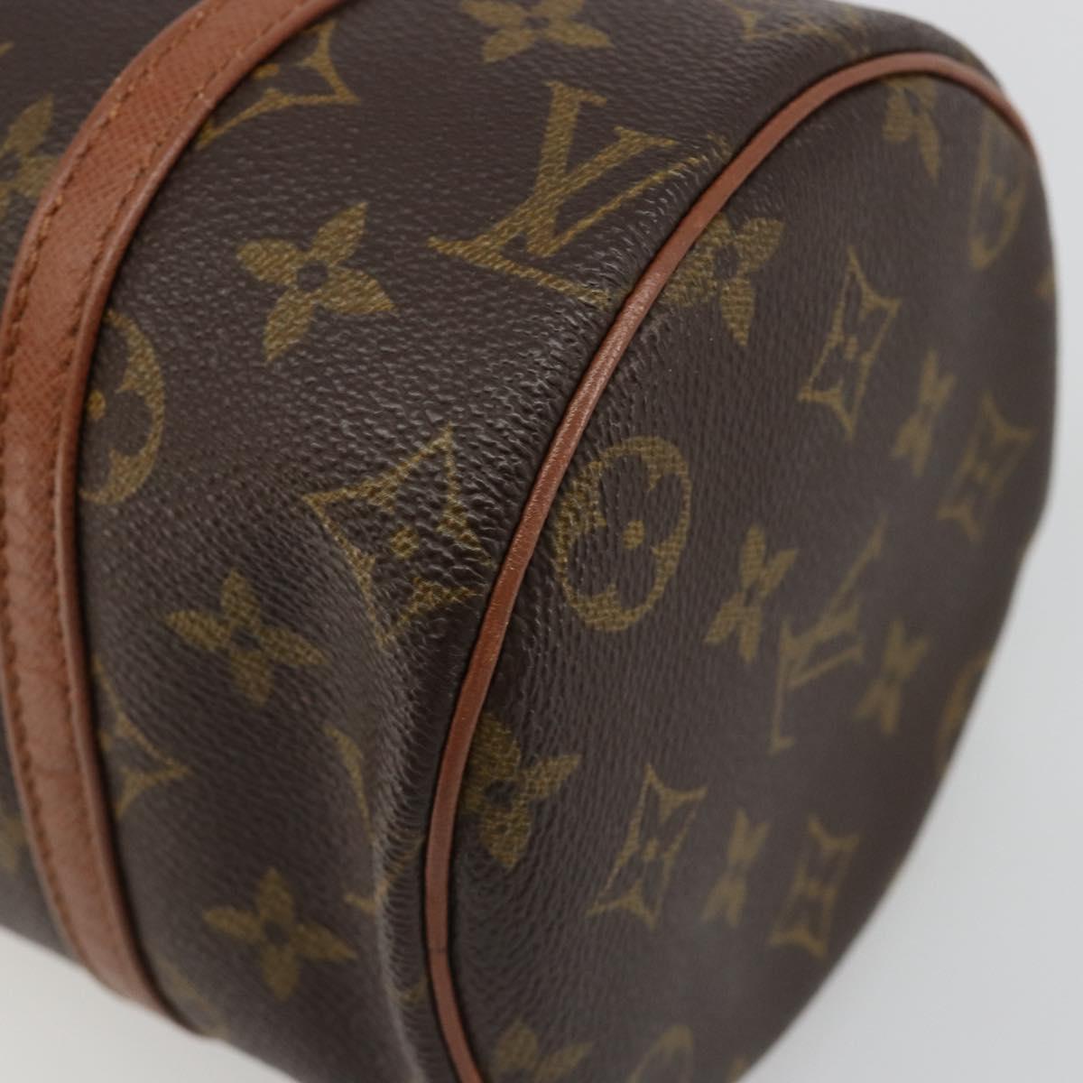 LOUIS VUITTON Monogram Papillon 30 Hand Bag M51385 LV Auth 186243