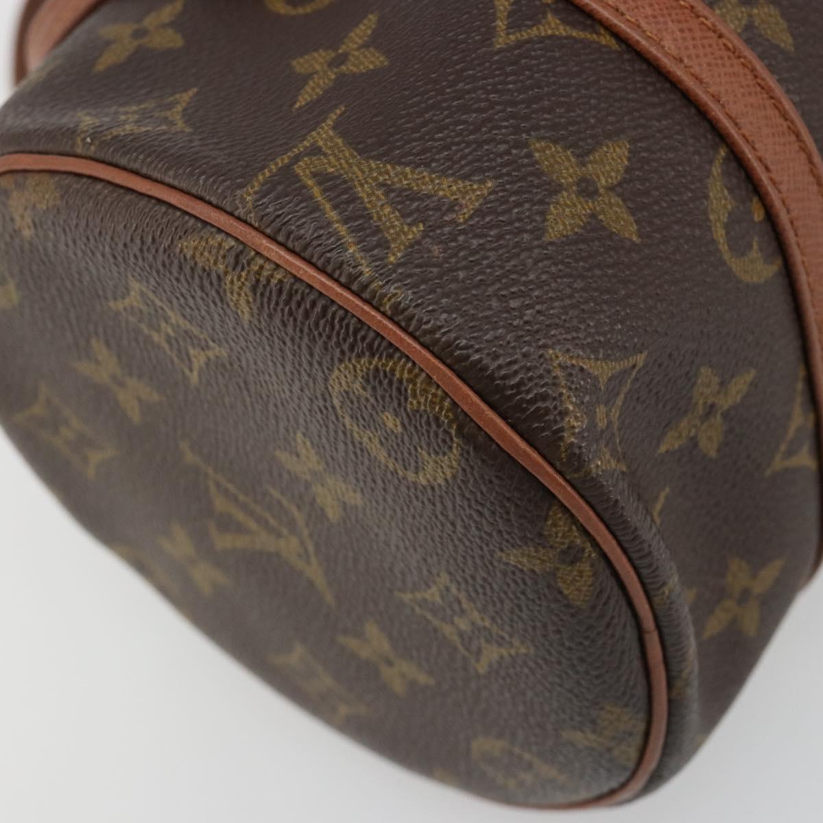 LOUIS VUITTON Monogram Papillon 30 Hand Bag M51385 LV Auth 186243