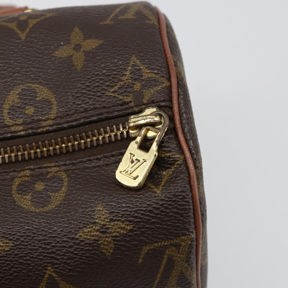 LOUIS VUITTON Monogram Papillon 30 Hand Bag M51385 LV Auth 186243