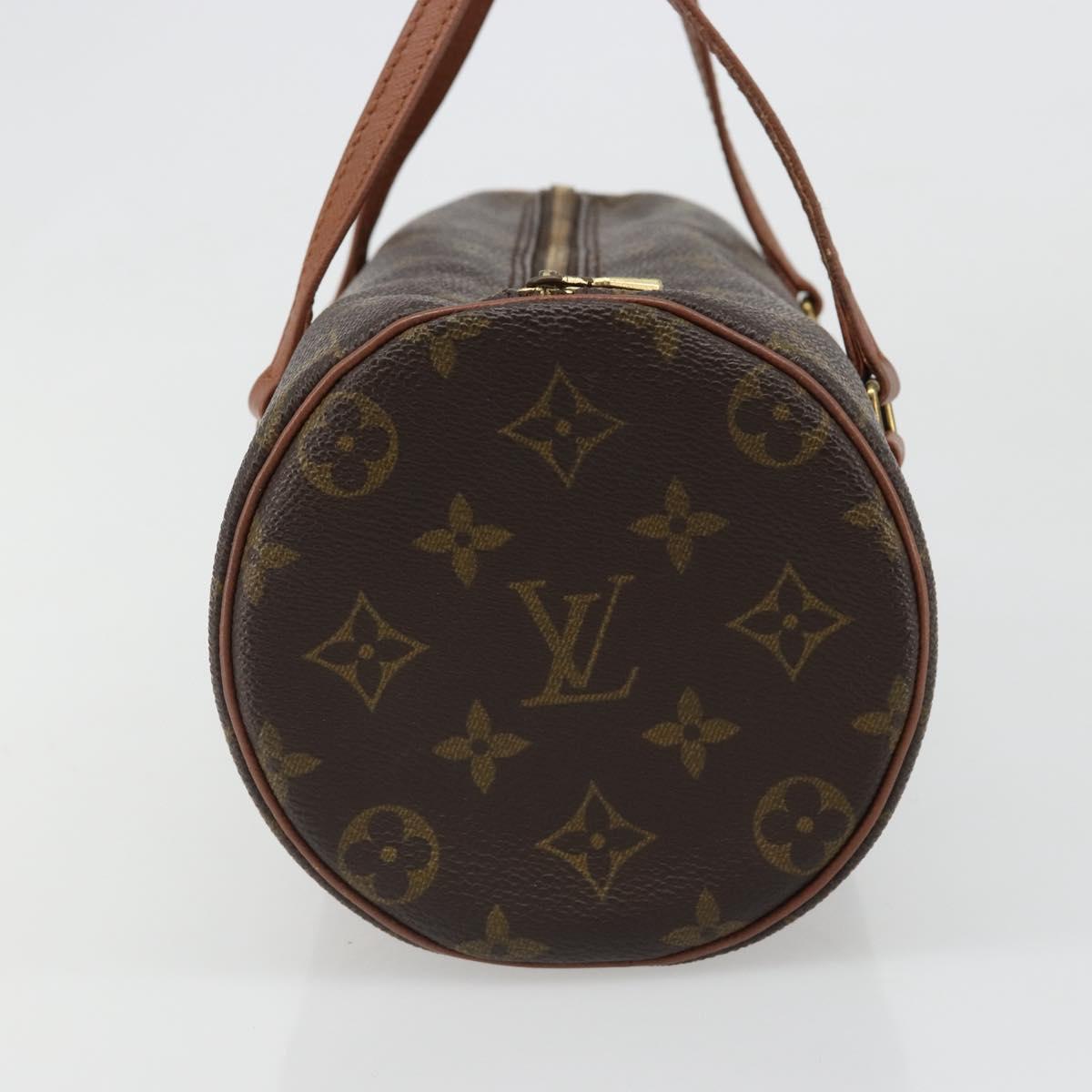 LOUIS VUITTON Monogram Papillon 30 Hand Bag M51385 LV Auth 186243