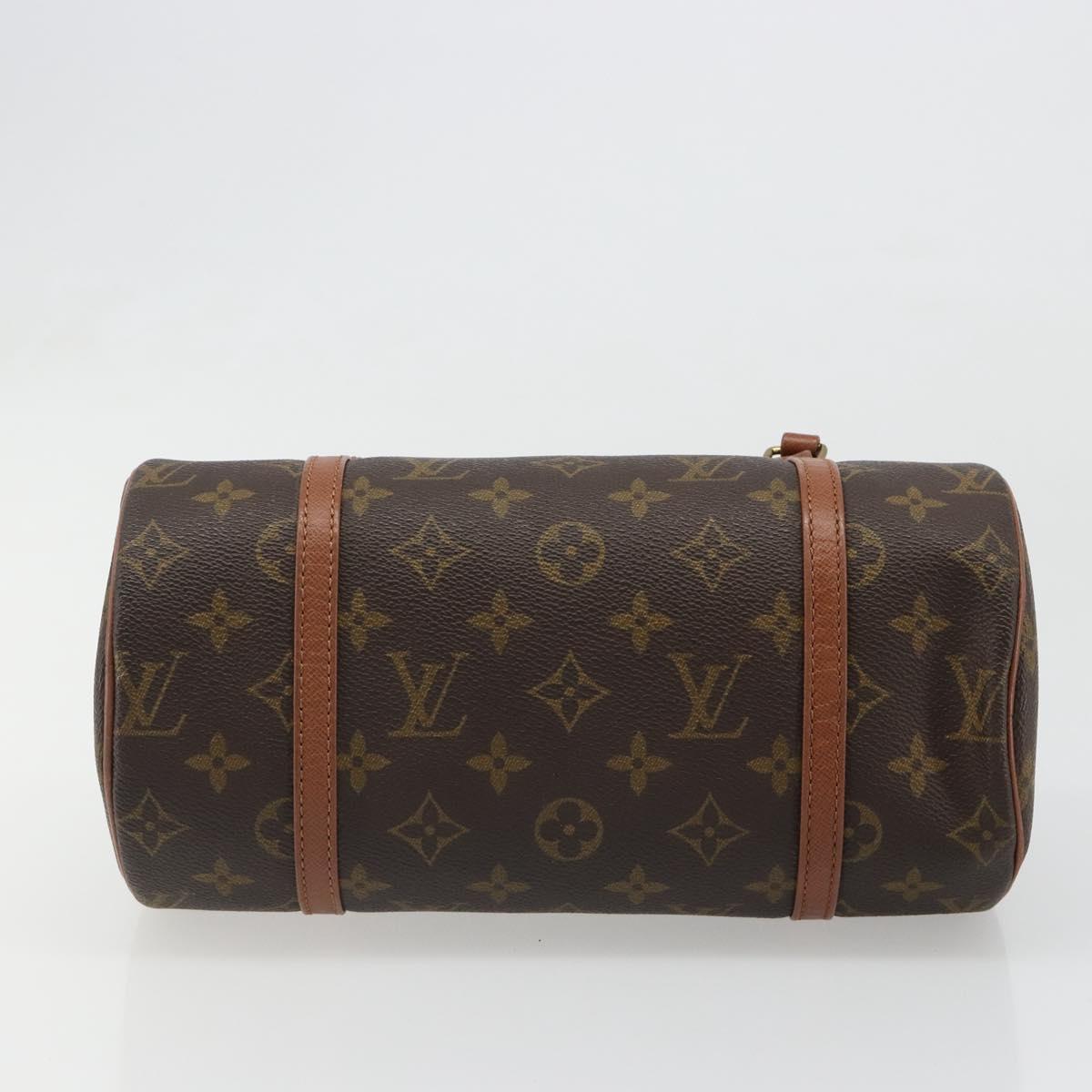 LOUIS VUITTON Monogram Papillon 30 Hand Bag M51385 LV Auth 186243