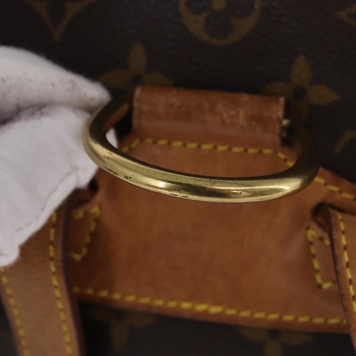 LOUIS VUITTON Monogram Montsouris MM Backpack M51136 LV Auth 186246A