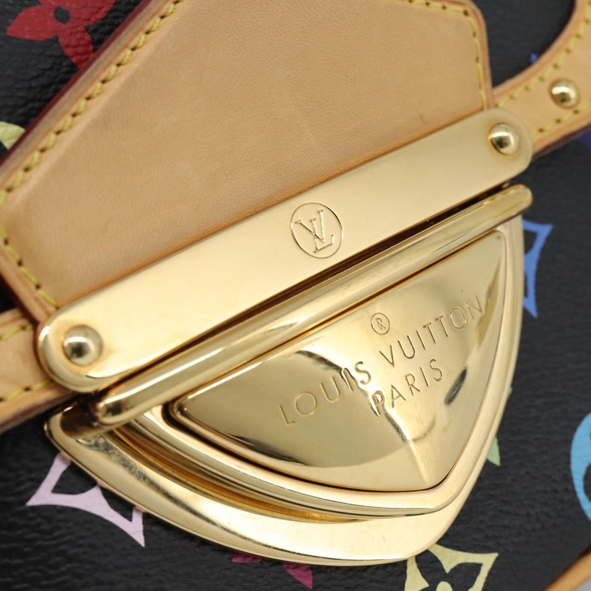 LOUIS VUITTON Monogram Multicolor Marilyn Bag Black M40207 LV Auth 186250SAV