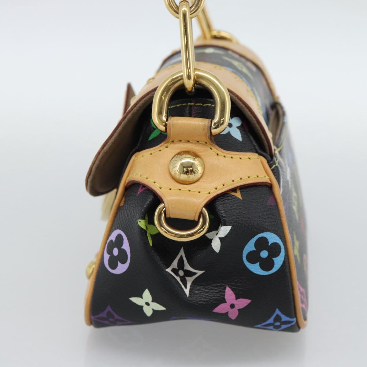 LOUIS VUITTON Monogram Multicolor Marilyn Bag Black M40207 LV Auth 186250SAV