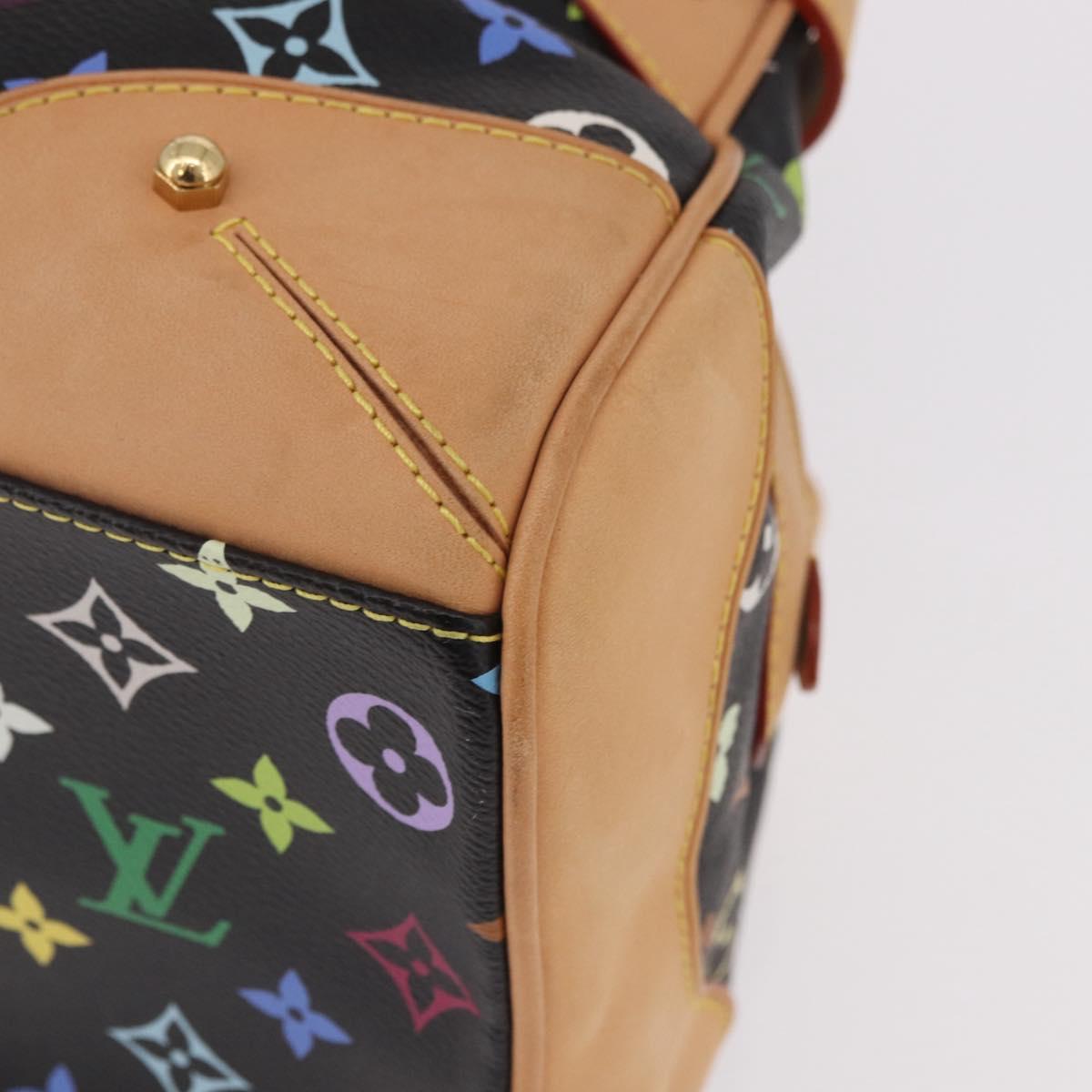 LOUIS VUITTON Monogram Multicolor Claudia Hand Bag Black M40194 Auth 186255SAV