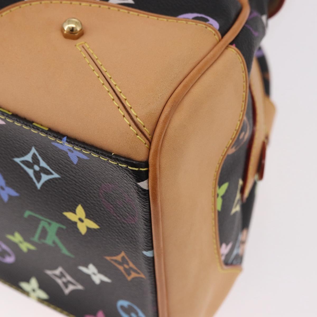 LOUIS VUITTON Monogram Multicolor Claudia Hand Bag Black M40194 Auth 186255SAV