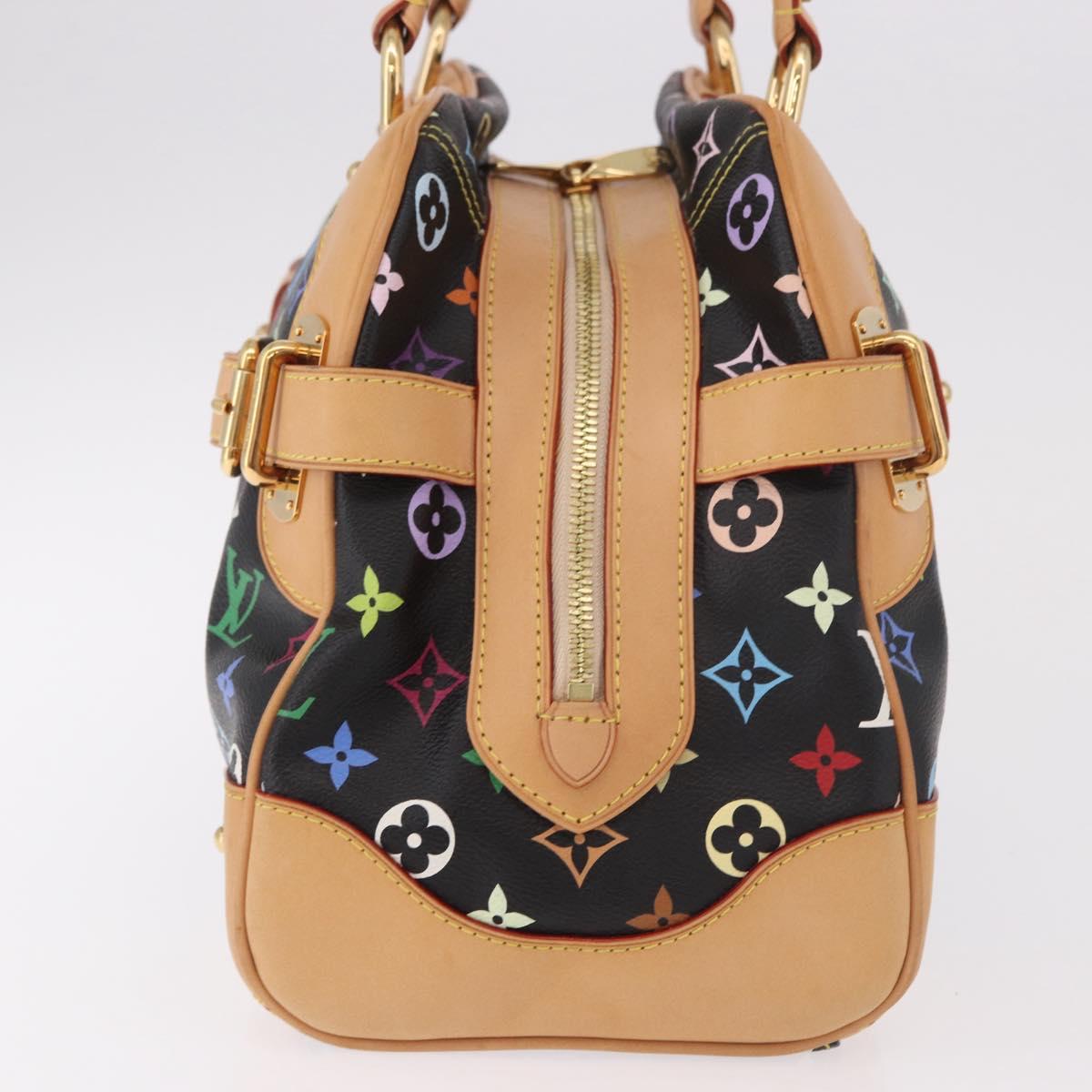 LOUIS VUITTON Monogram Multicolor Claudia Hand Bag Black M40194 Auth 186255SAV