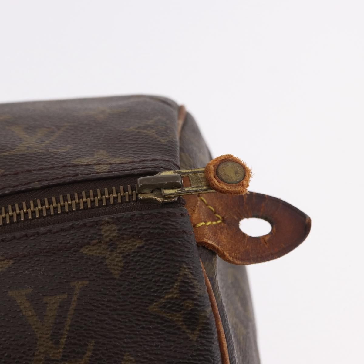 LOUIS VUITTON Monogram Speedy 40 Hand Bag M41522 LV Auth 186266