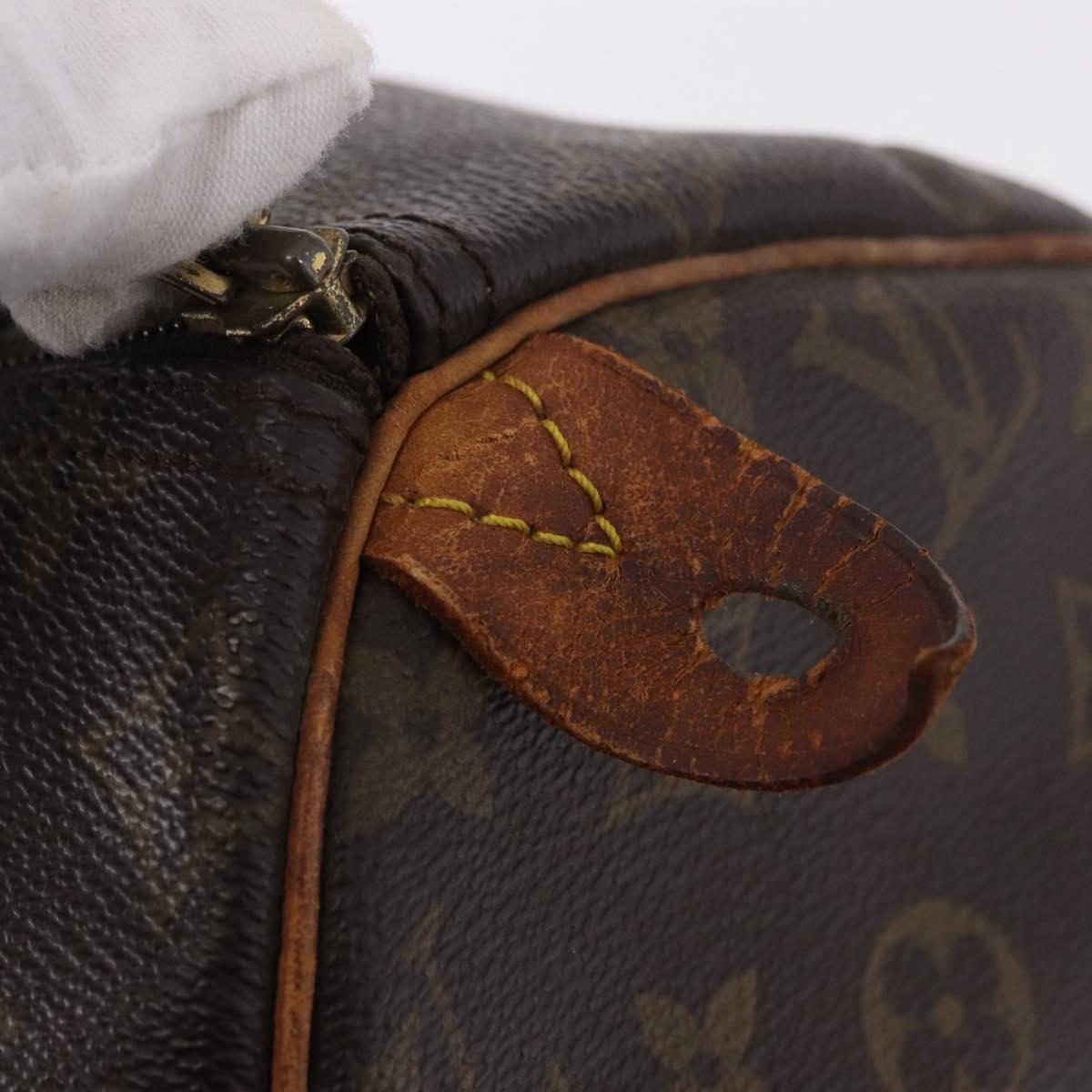 LOUIS VUITTON Monogram Speedy 40 Hand Bag M41522 LV Auth 186266