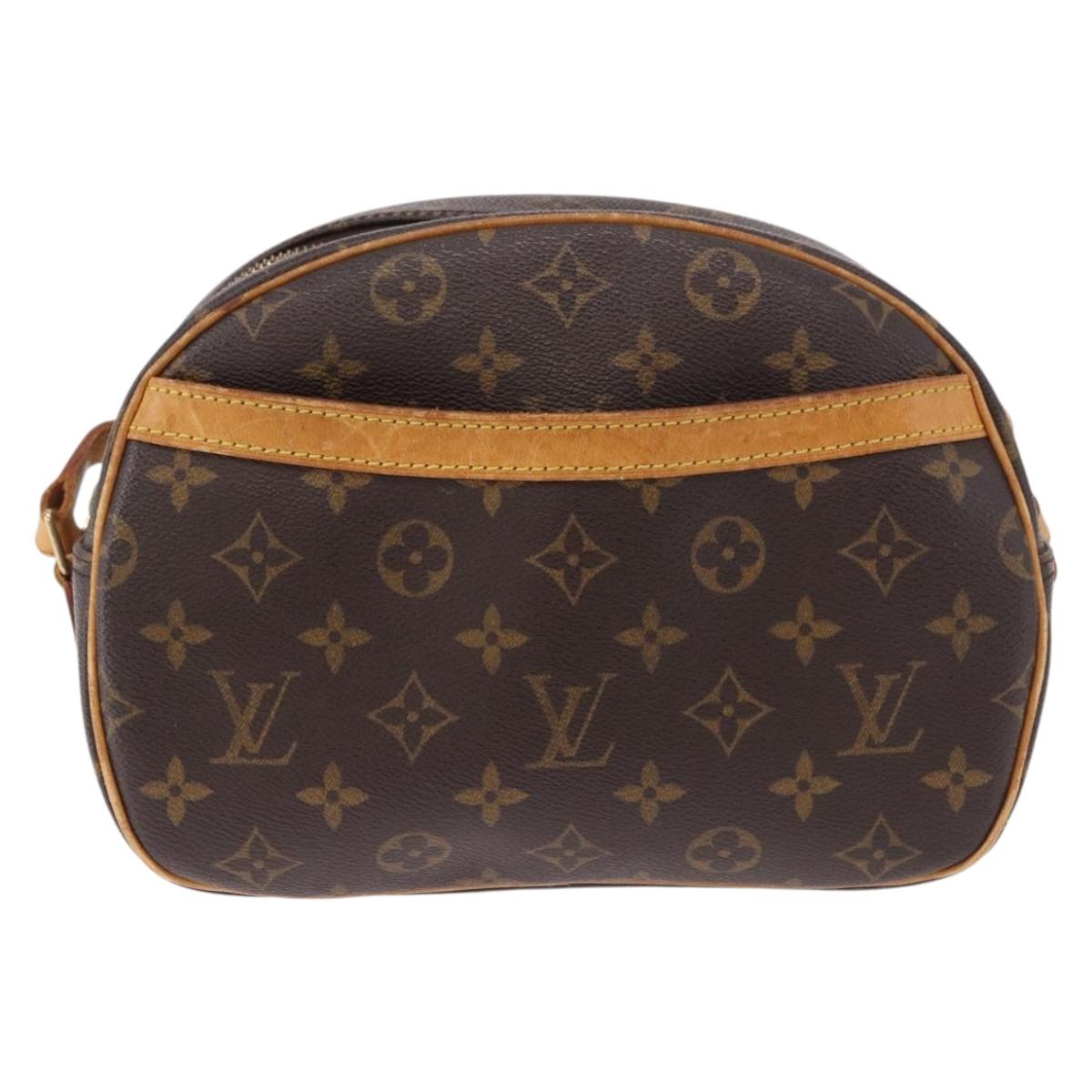 LOUIS VUITTON Monogram Blois Shoulder Bag M51221 LV Auth 186273