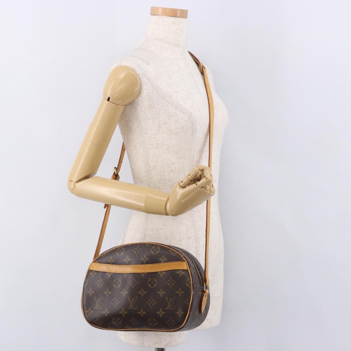 LOUIS VUITTON Monogram Blois Shoulder Bag M51221 LV Auth 186273